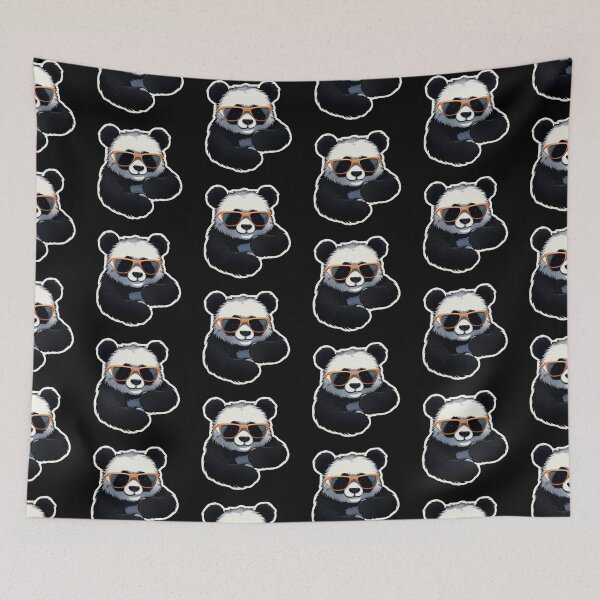 Item preview, Funny Panda, Sunglasses designed and sold by DafraDesign.