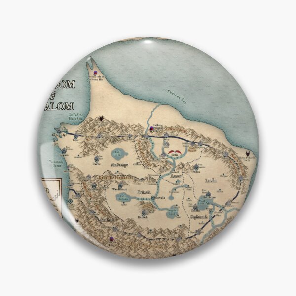 Item preview, Kingdom of Absalom Map designed and sold by Mychaila's Creations.