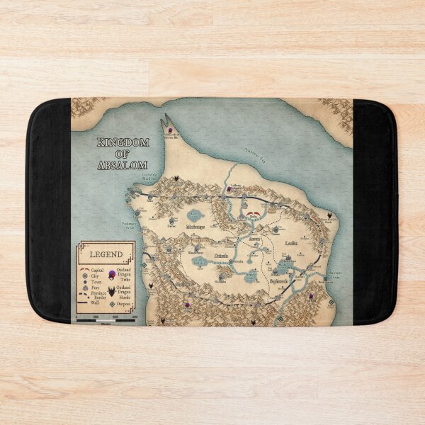 Item preview, Kingdom of Absalom Map designed and sold by Mychaila's Creations.