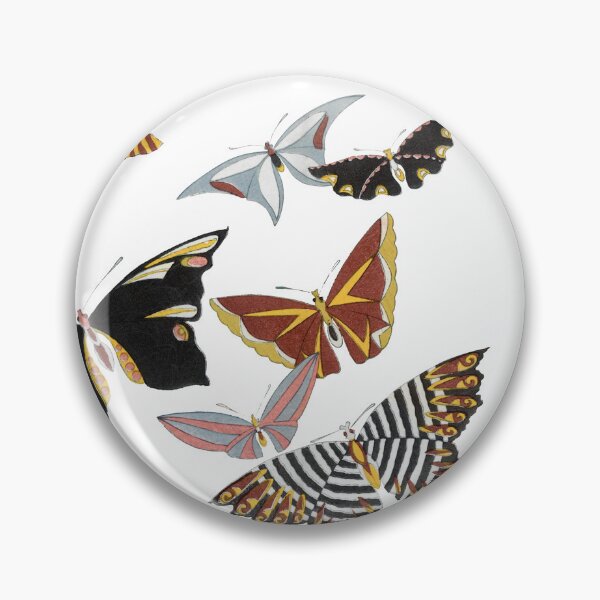 Item preview, Kamisaka Sekka's 1904 Japanese butterfly illustration designed and sold by JPJanetPenny.
