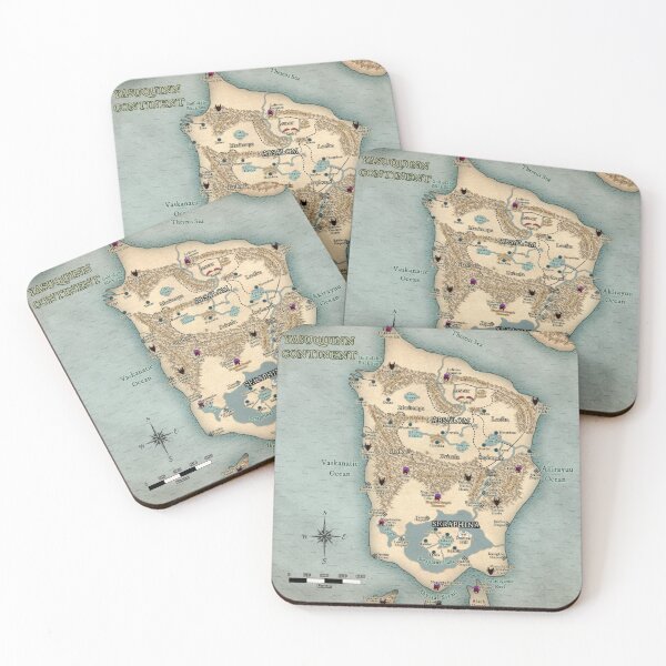 Item preview, Yasuquinn Continent Map designed and sold by Mychaila's Creations.
