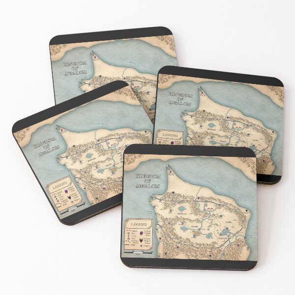 Item preview, Kingdom of Absalom Map designed and sold by Mychaila's Creations.