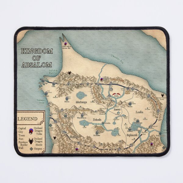 Item preview, Kingdom of Absalom Map designed and sold by Mychaila's Creations.