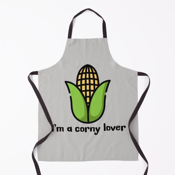 Item preview, I'm a corny lover | Cute Corn on the Cob | Funny Corn Lover designed and sold by lildoodleshirts.
