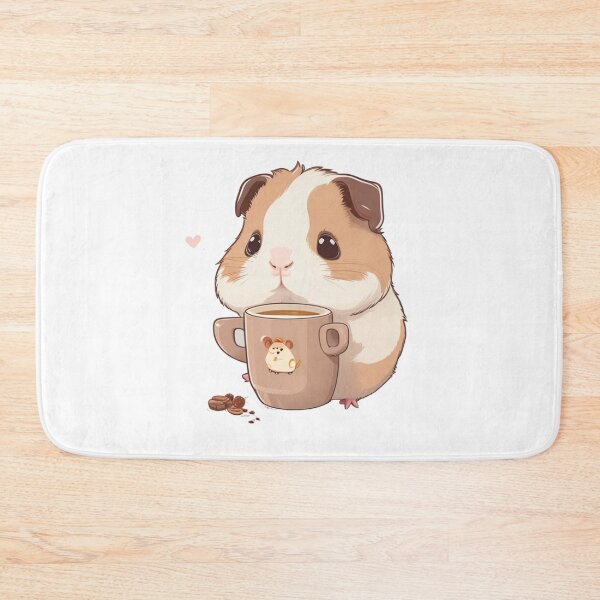 Item preview, Cute guinea pig  with coffee designed and sold by Majkel & Majkel.