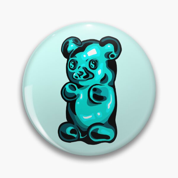 Item preview, Teal Gummy Bear designed and sold by kimbycraft.