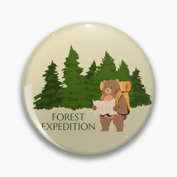 Item preview, Forest Expedition bear traveler designed and sold by DestinyPrint.