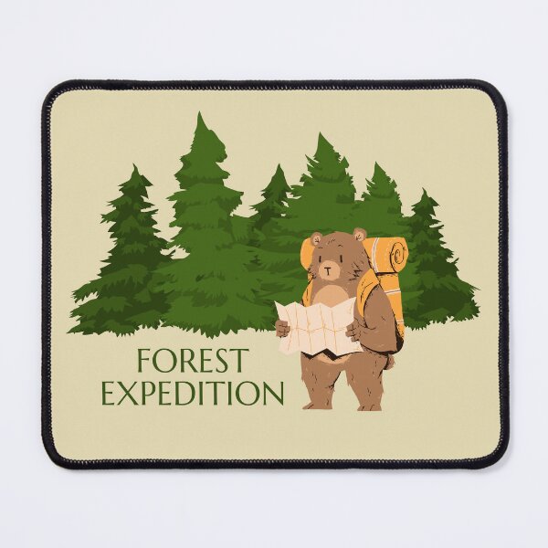 Item preview, Forest Expedition bear traveler designed and sold by DestinyPrint.