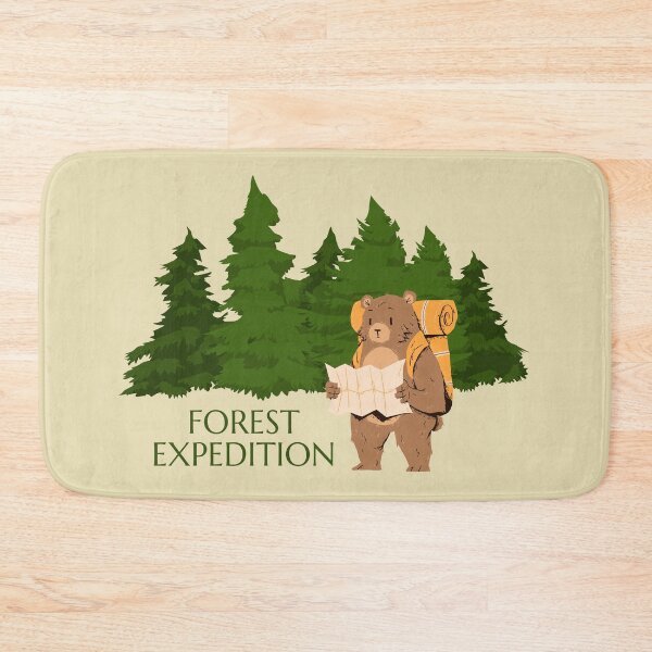 Item preview, Forest Expedition bear traveler designed and sold by DestinyPrint.