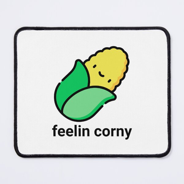 Item preview, Feelin Corny | Cute Kawaii Corn Lover Funny Corn on the Cob designed and sold by lildoodleshirts.