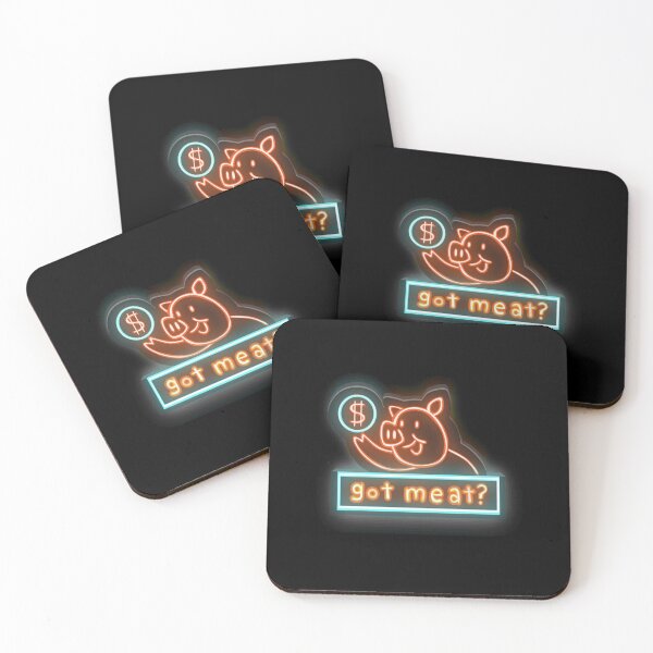 Item preview, Got Meat Neon Sign  designed and sold by AnjaneteQuevedo.