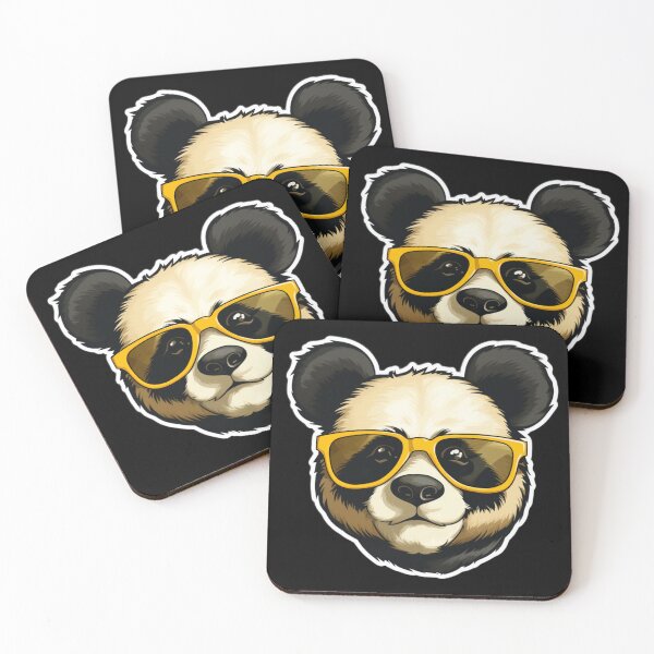 Item preview, Gold Funny Panda, Gold Sunglasses designed and sold by DafraDesign.