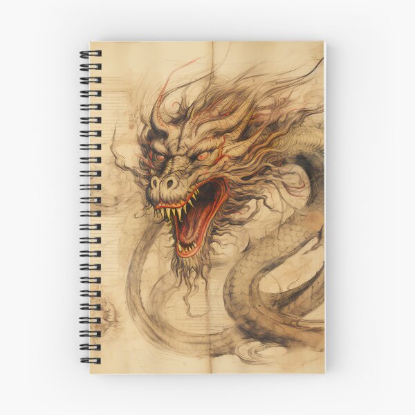 Item preview, Old Ancient Drawings of Dragons  designed and sold by BrandonArtWorld.
