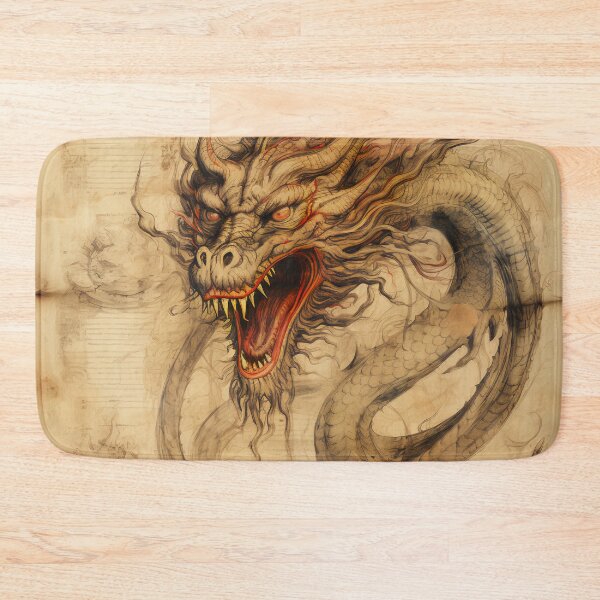 Item preview, Old Ancient Drawings of Dragons  designed and sold by BrandonArtWorld.