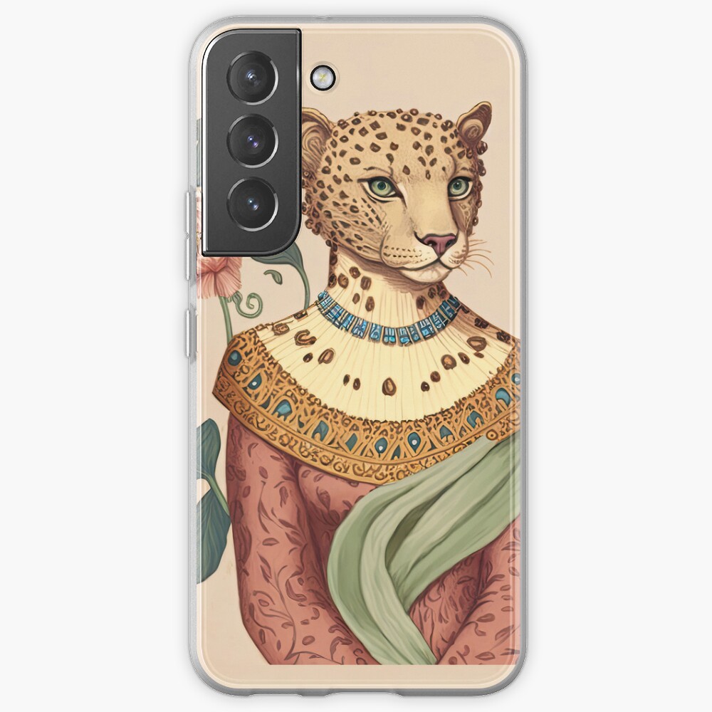 Disover Rex: The Suave Spots of Royal Jungle Swagger | Samsung Galaxy Phone Case