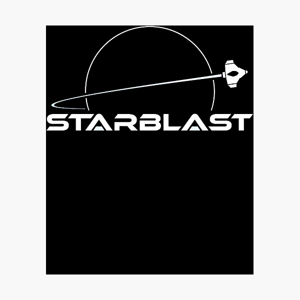 Starblast Poster Art Board Print for Sale by neuronality