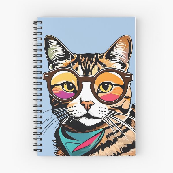Artikelvorschau, coole Katze - Hypster entworfen und verkauft von crashbubble.