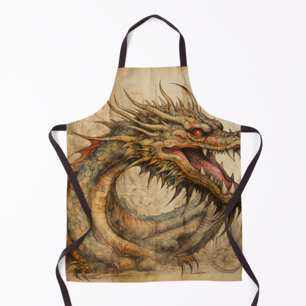 Item preview, Old Ancient Drawings of Dragons  designed and sold by BrandonArtWorld.
