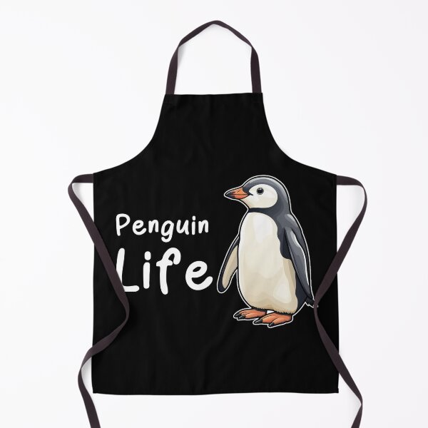 Item preview, Penguin Life Adult Penguin Quote designed and sold by LudwikeArts.