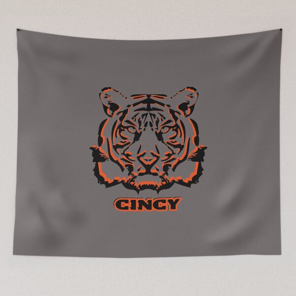 Item preview, Cincinnati Bengals Tiger Head designed and sold by CarleLS.