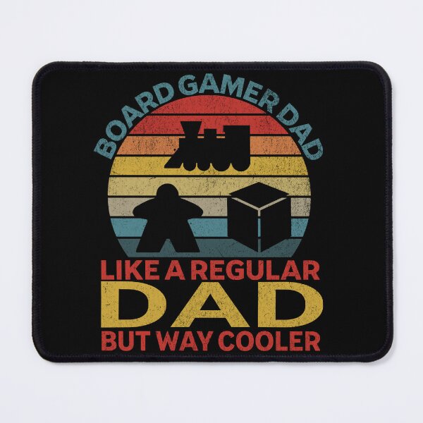 Item preview, Board Gamer Dad. Like a Regular Dad but way cooler. Board game lover designed and sold by Zanda-Nerd-Shop.
