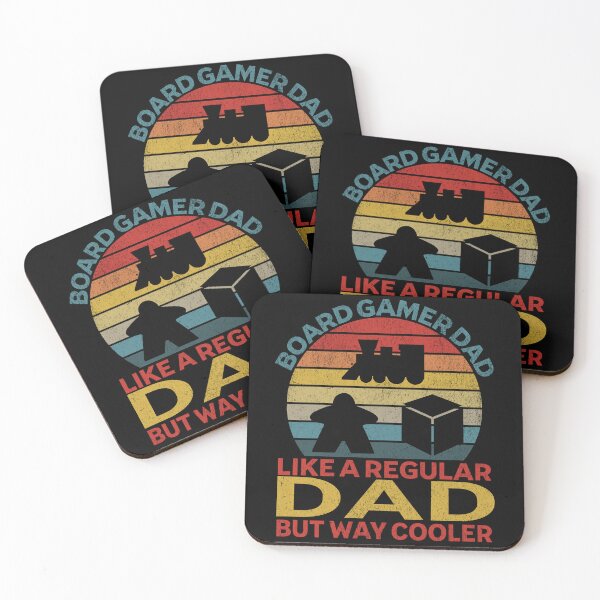Item preview, Board Gamer Dad. Like a Regular Dad but way cooler. Board game lover designed and sold by Zanda-Nerd-Shop.