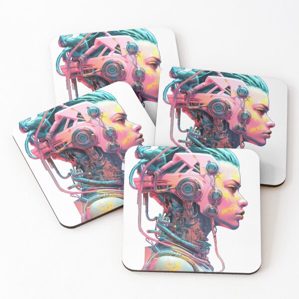 Item preview, Cyberpunk Cyborg Girl designed and sold by Mod Sci.