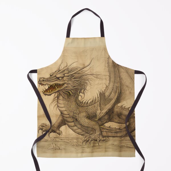 Item preview, Old Ancient Drawings of Dragons  designed and sold by BrandonArtWorld.
