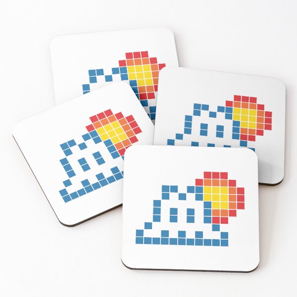 Item preview, Sunset Space Invader  designed and sold by Pixel-Invader.