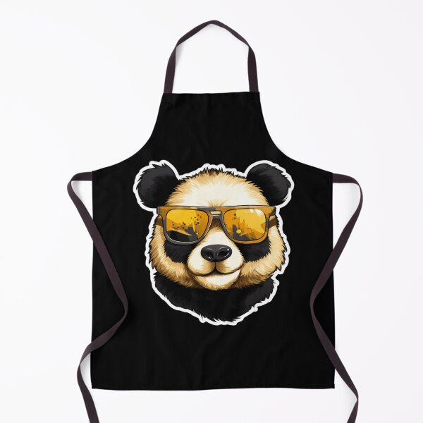 Item preview, Funny Panda, Gold Sunglasses designed and sold by DafraDesign.