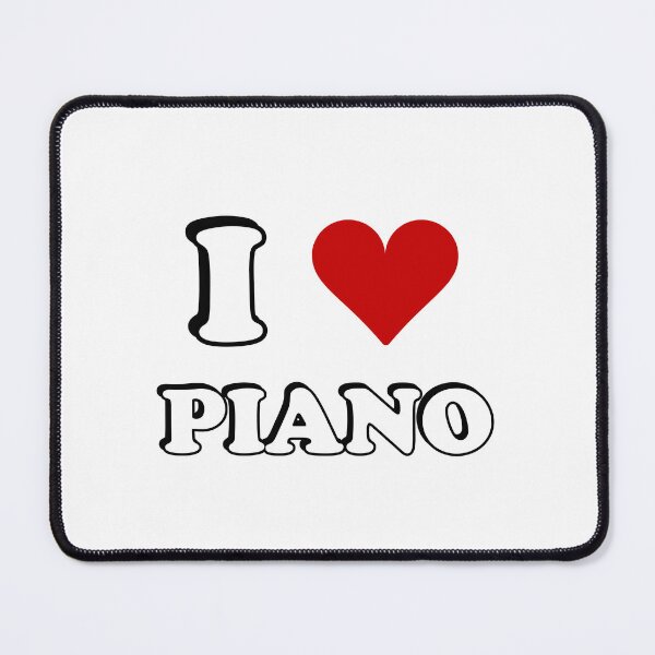 Item preview, I heart piano designed and sold by Inspirationmotivation.
