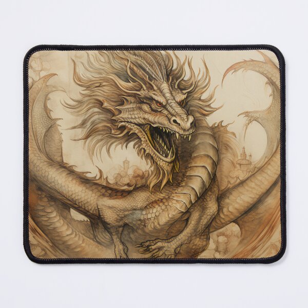 Item preview, Old Ancient Drawings of Dragons  designed and sold by BrandonArtWorld.