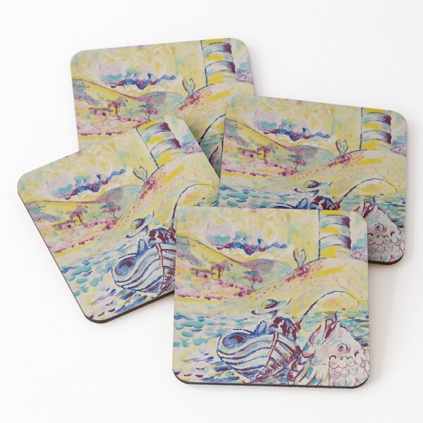 Item preview, "The Lighthouse Fisherman" designed and sold by PaulinaGuerrero.