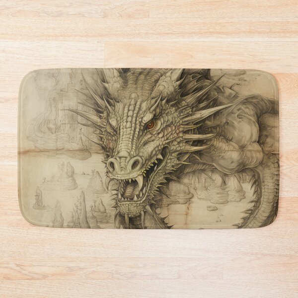 Item preview, Old Ancient Drawings of Dragons  designed and sold by BrandonArtWorld.