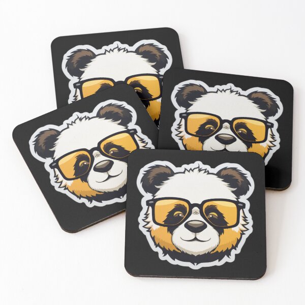 Item preview, Funny Panda, Gold Sunglasses designed and sold by DafraDesign.