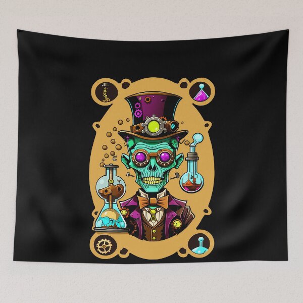 Item preview, Eccentric Experiments: Steampunk Zombie Scientist designed and sold by Mechanical-Artt.