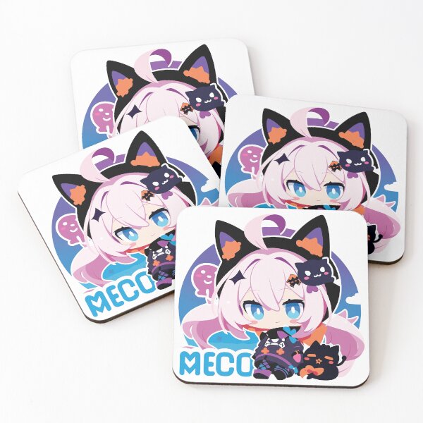 Item preview, Meco the Neko designed and sold by Chibi Cat Art Corner.