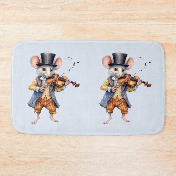 Item preview, Vintage violinist mouse designed and sold by Artbellachi.