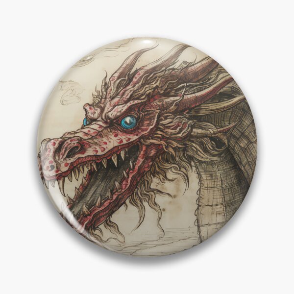 Item preview, Old Ancient Drawings of Dragons  designed and sold by BrandonArtWorld.