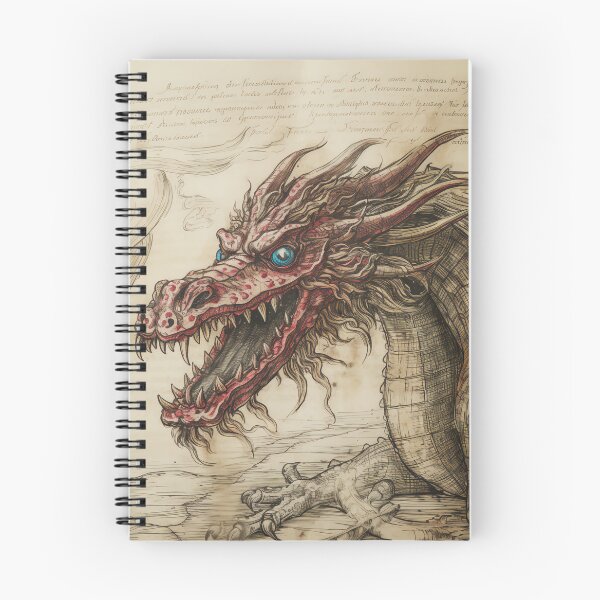 Item preview, Old Ancient Drawings of Dragons  designed and sold by BrandonArtWorld.
