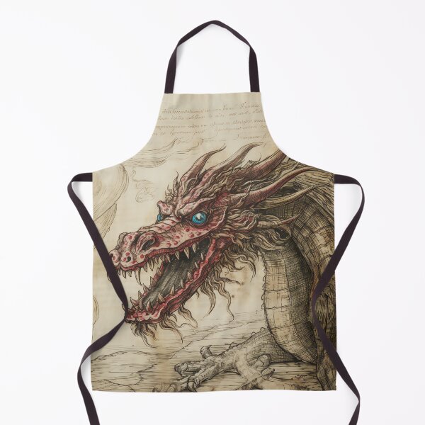 Item preview, Old Ancient Drawings of Dragons  designed and sold by BrandonArtWorld.