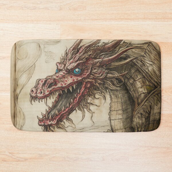 Item preview, Old Ancient Drawings of Dragons  designed and sold by BrandonArtWorld.