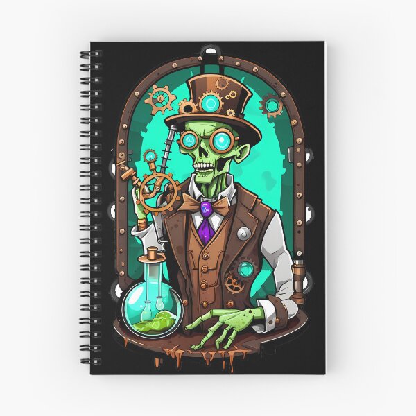 Item preview, Inventive Undeath: Steampunk Mad Scientist designed and sold by Mechanical-Artt.