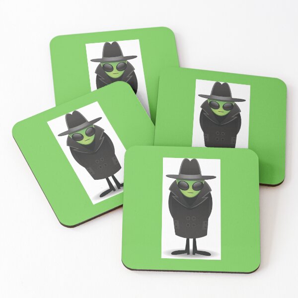 Item preview, The real Men in Black are green designed and sold by ThundRDownunder.