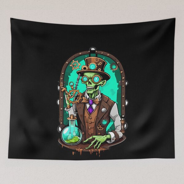 Item preview, Inventive Undeath: Steampunk Mad Scientist designed and sold by Mechanical-Artt.
