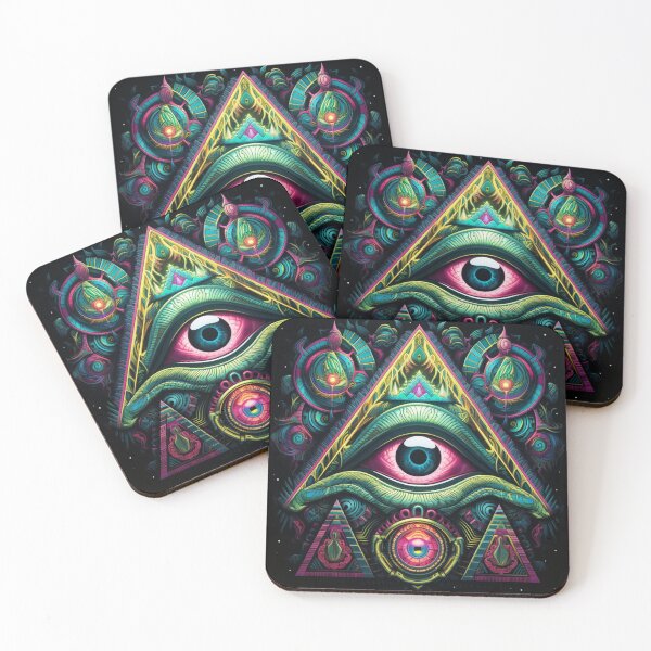 Item preview, all seeing eye psychedelic By Jonathan P. designed and sold by JonathanP514.