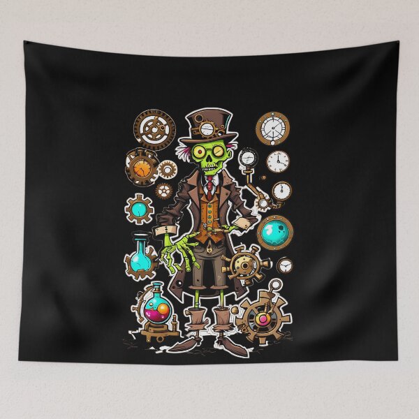 Item preview, Mysteries of Mechanism: Steampunk Scientist designed and sold by Mechanical-Artt.