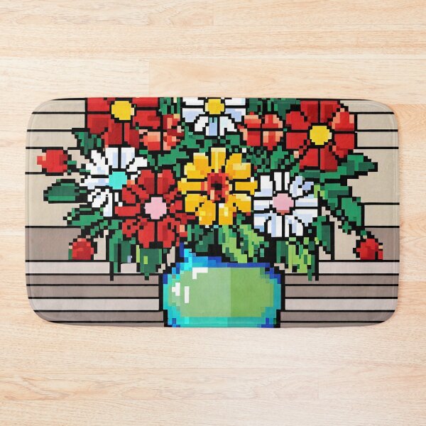 Item preview, Bouquet of Flowers Pixelated designed and sold by CM7Designs.