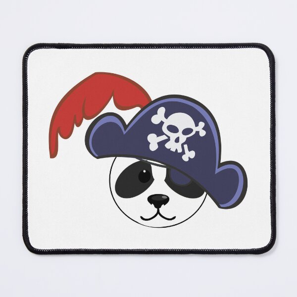 Item preview, Pirated Panda Emoji designed and sold by m2inspiration.