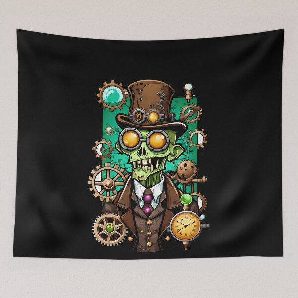 Item preview, Retro-Futuristic Discoveries: Steampunk Scientist designed and sold by Mechanical-Artt.
